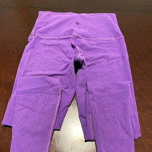 Lululemon High Rise Leggings Size 8 28" Inseam